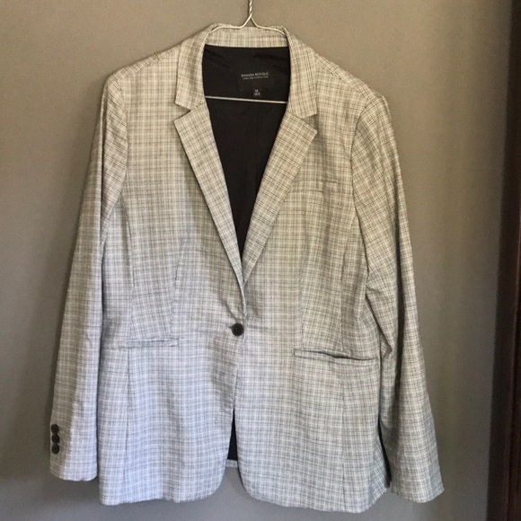 Banana Republic Jackets & Blazers - Banana Republic Long & Lean Plaid Blazer